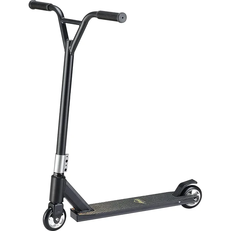 Sportana Stunt Scooter 100mm PU-Rollen 360° Lenker ABEC 9 City Trick Roller Kickscooter Griptape Kinder Erwachsene Aluminum Chassis