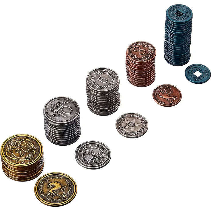 Scythe: Metal Coins Upgrade Pack (Exp. ) (engl. )