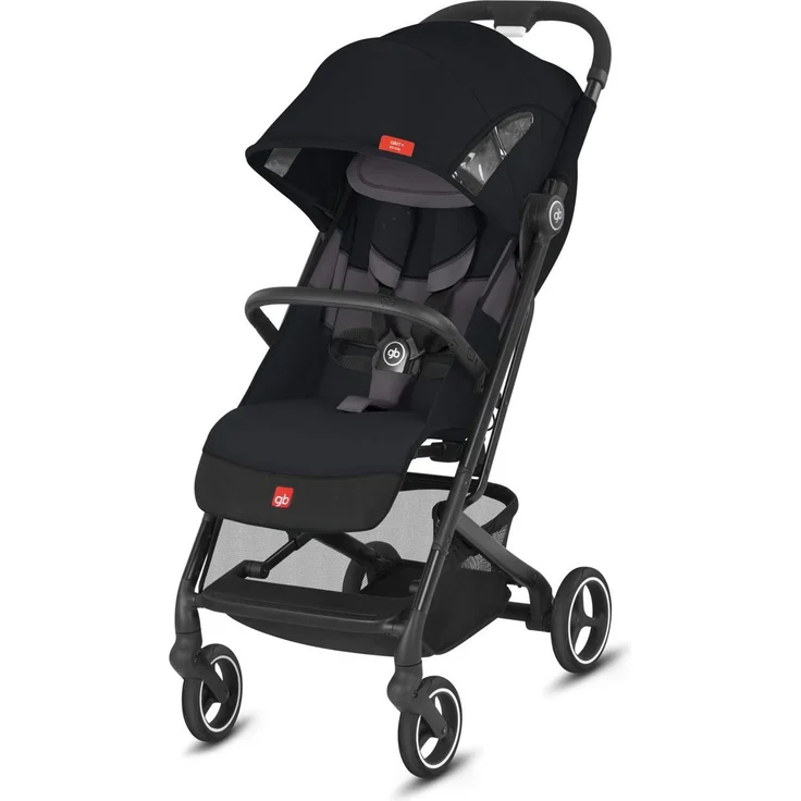 gb Gold Qbit+ All-City, Buggy, Velvet Black – Bild 1