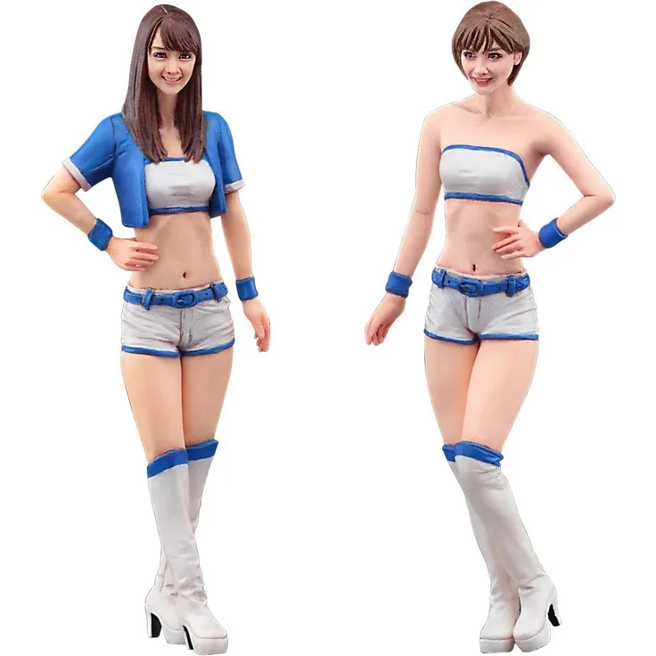 HASEGAWA 629105 1/24 Combanion Girls, 2 Bausätze