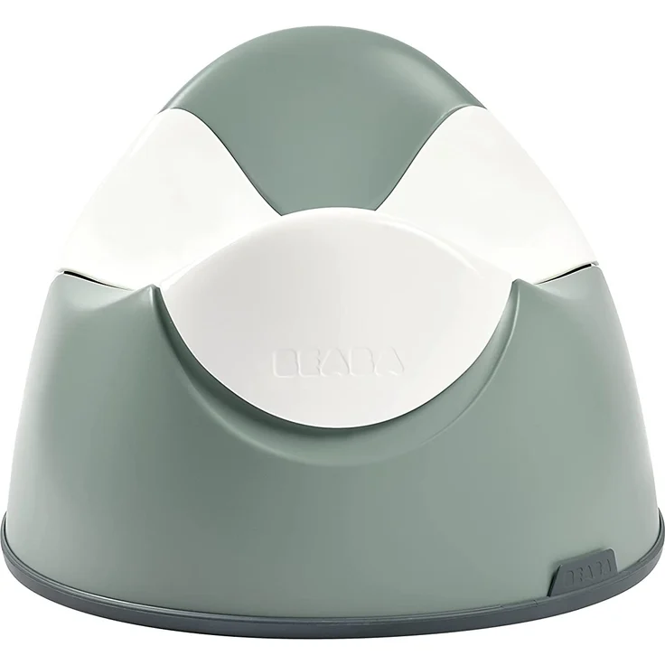 Béaba, Babytopf, Ergonomisches Töpfchen für Kinder, Rutschsicher, Hygienisch, Pflegeleicht, WC-Einsatz mit Handgriffen, Made in France, Salbeigrün – Bild 2