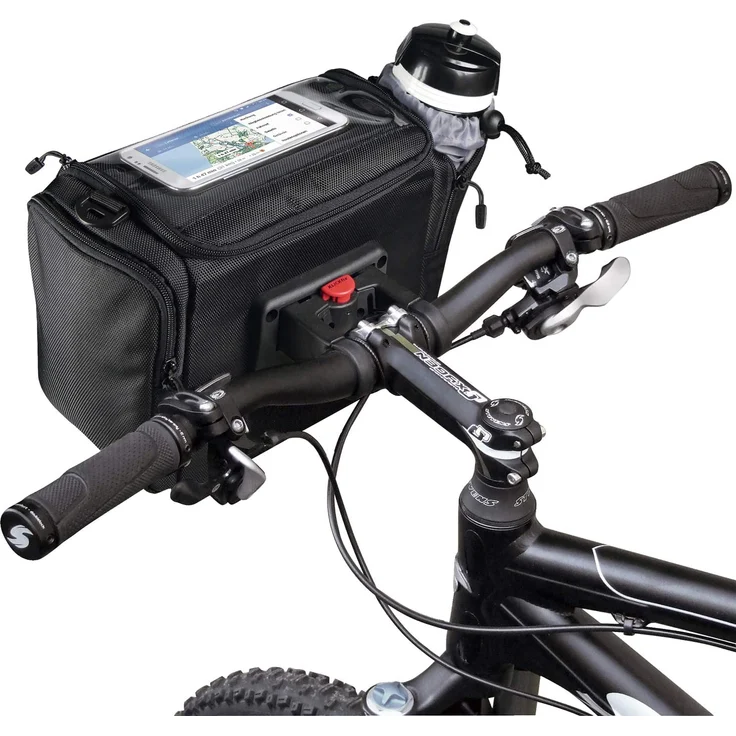 KLICKfix KLICKfix Aventour Lenkertasche Sport schwarz Fahrradtasche - Preisvergleich – Bild 3