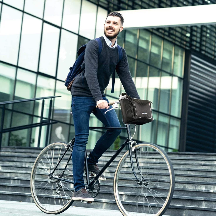 KLICKfix KLICKfix Aventour Lenkertasche Sport schwarz Fahrradtasche - Preisvergleich – Bild 4