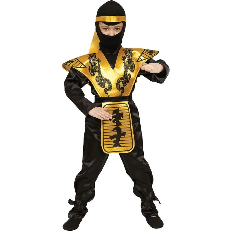 Dress Up America Deluxe Ninja-Kinderkostümset