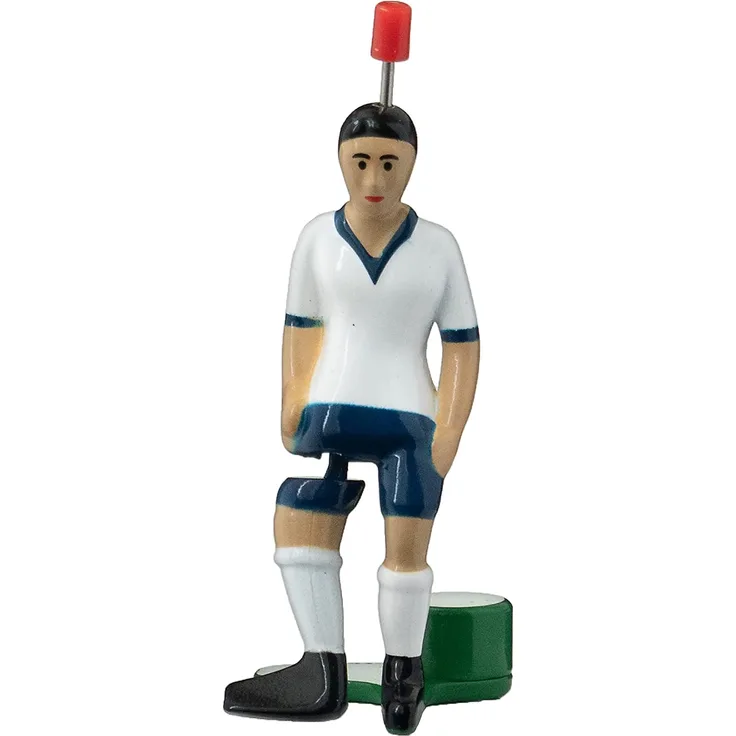 TIPP-KICK Star-Kicker England I Original Spieler für Groß & Klein I Spielspaß mit der Fußball-Figur Spiel I Zubehör I Trikot Weiß