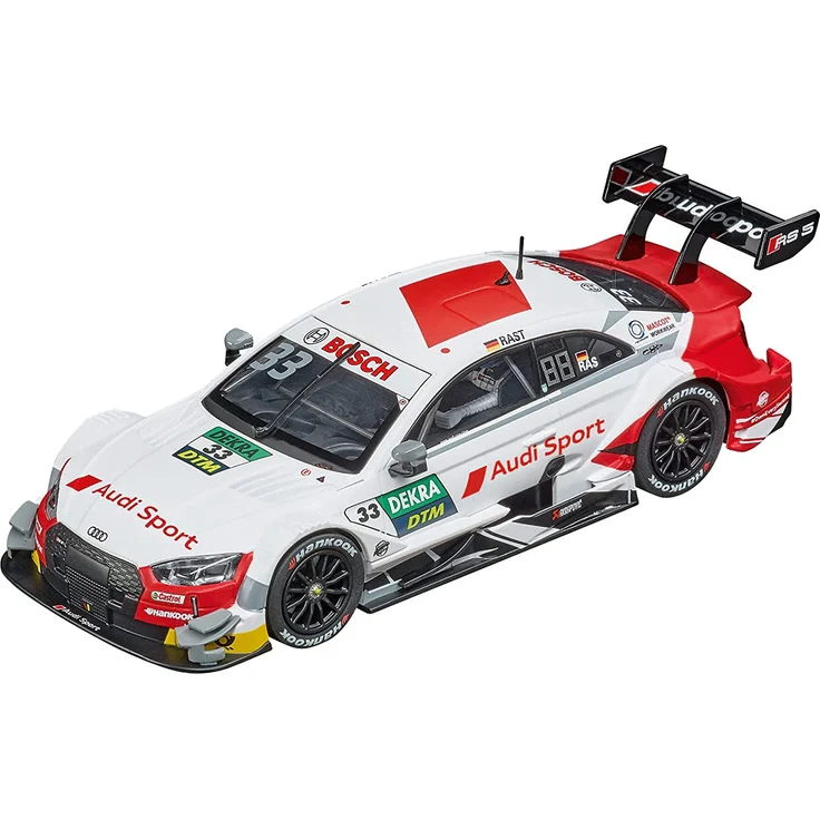 Carrera 'Evolution Audi RS 5 DTM R.Rast No. 33', Rennwagen, 1:32, weiß/rot, ab 8 Jahren – Bild 3