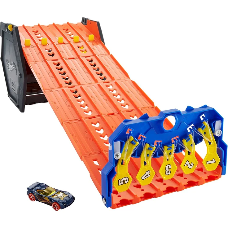 Mattel - Hot Wheels® - 2in1 Spielset und Box inkl. 1 Spielzeugauto, Aufbewahrung – Bild 7