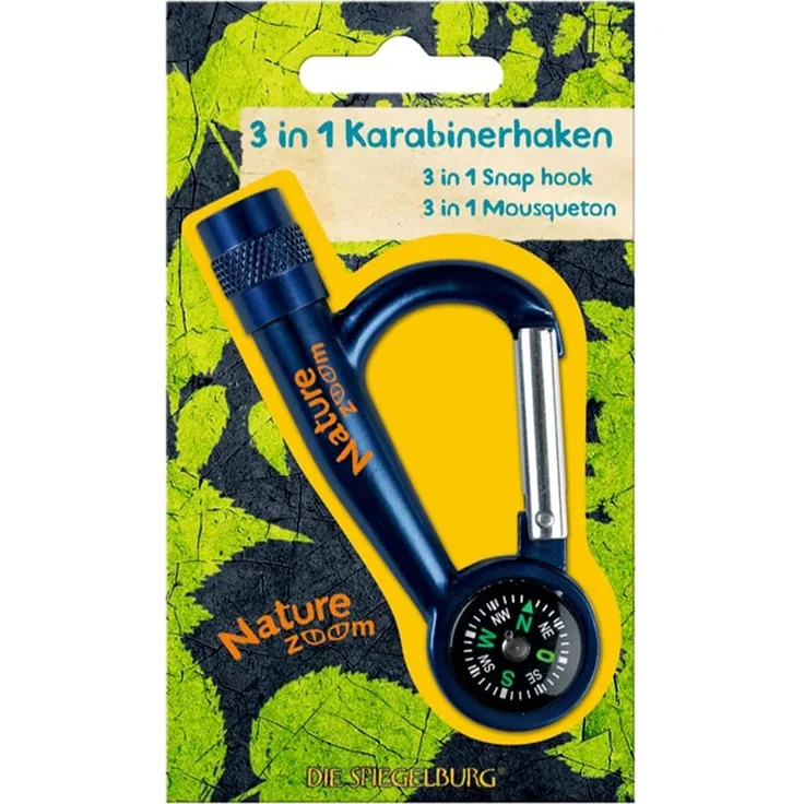 Die Spiegelburg - Nature Zoom - 3 in 1 Karabinerhaken