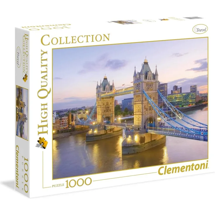 Clementoni 39022.9 - Tower Bridge, 1000 teilig