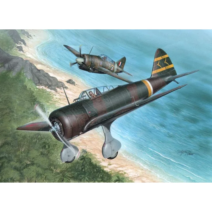 Special Hobby 100-SH32040 Ki-27 Otsu Nate Over Malaya & Philipp.
