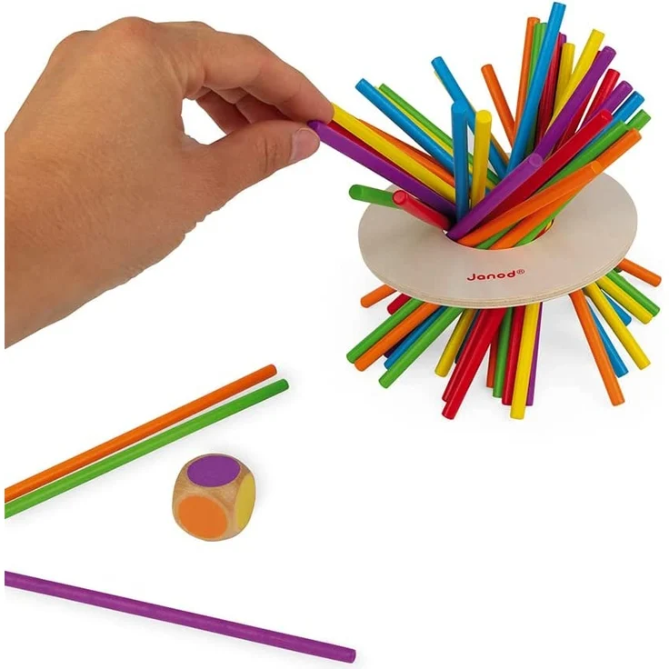Janod J02695 „Crazy Sticks“ Geschicklichkeitsspiel, aus Holz, für Kinder ab 3 Jahren – Bild 7