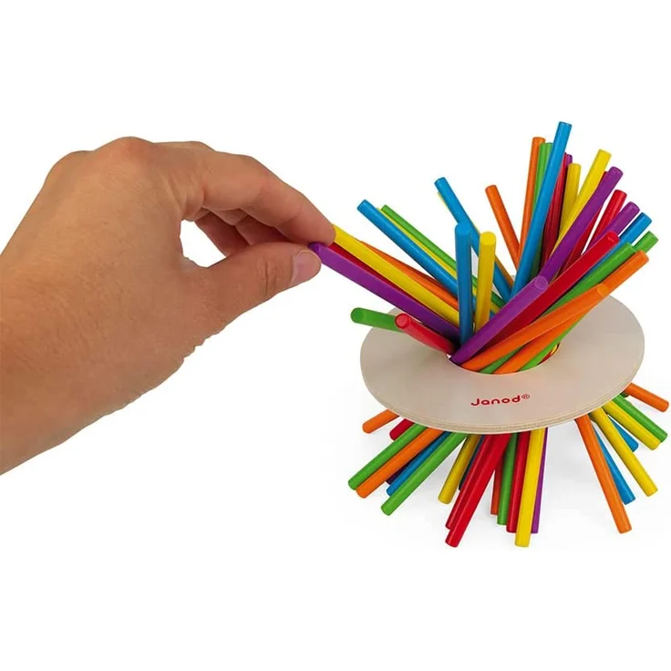 Janod J02695 „Crazy Sticks“ Geschicklichkeitsspiel, aus Holz, für Kinder ab 3 Jahren – Bild 8