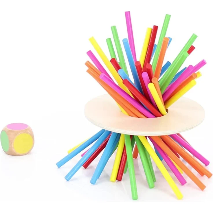 Janod J02695 „Crazy Sticks“ Geschicklichkeitsspiel, aus Holz, für Kinder ab 3 Jahren – Bild 12