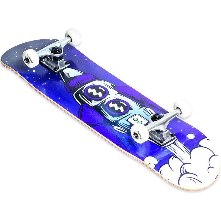 muuwmi Skateboard ABEC 5 Rocket – Bild 1