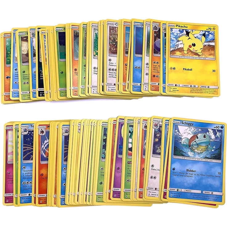 100 Pokémon-Karten - Deutsch - Preisvergleich