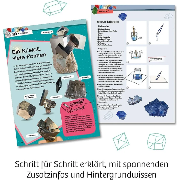 Kosmos Experimentierkasten Kristalle züchten – Bild 6