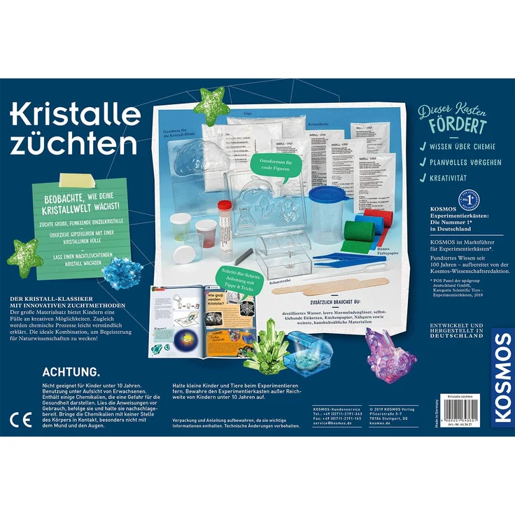 Kosmos Experimentierkasten Kristalle züchten – Bild 2