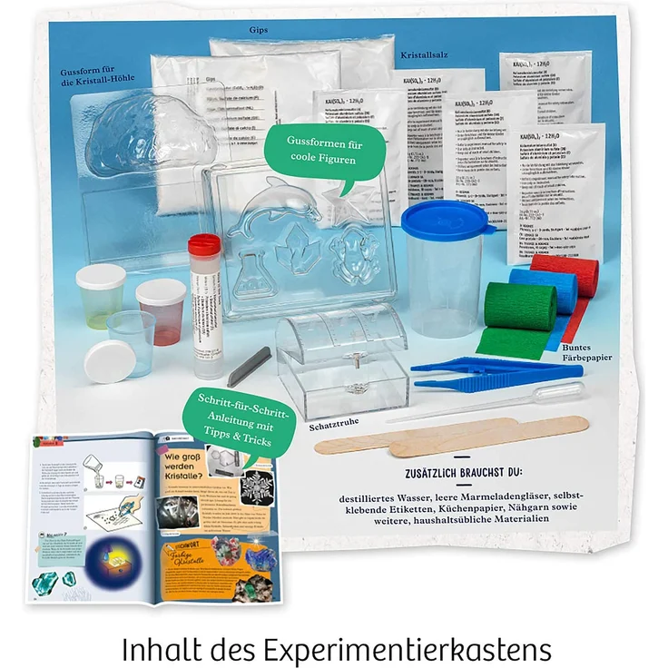Kosmos Experimentierkasten Kristalle züchten – Bild 3