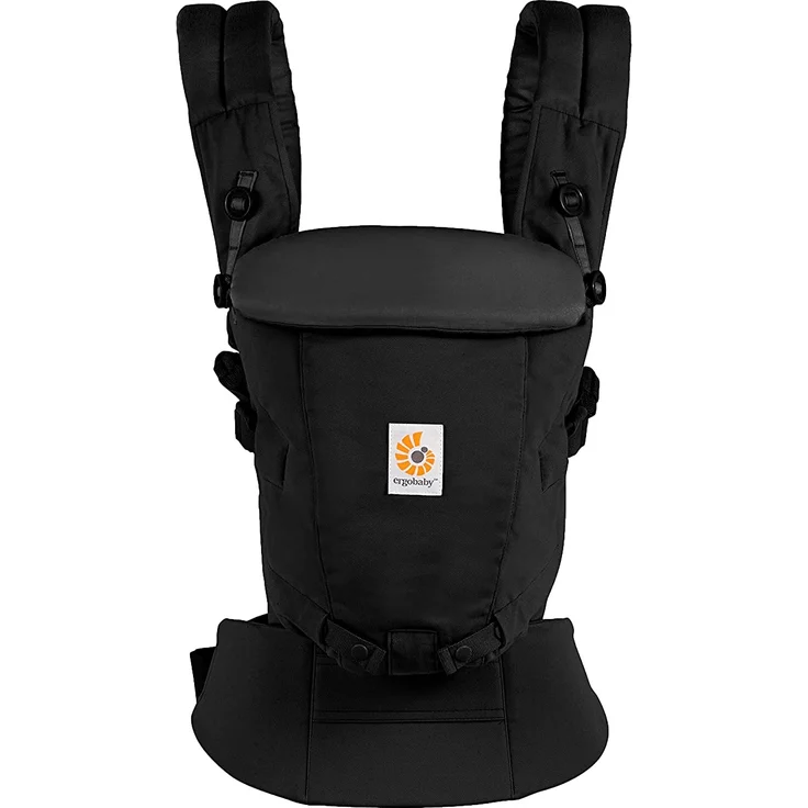 Ergobaby Adapt Softtouch Cotton Babytrage Onyx Black – Bild 7