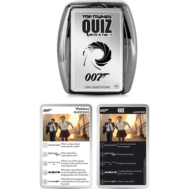 James Bond Top Trumps Quizspiel – Bild 2