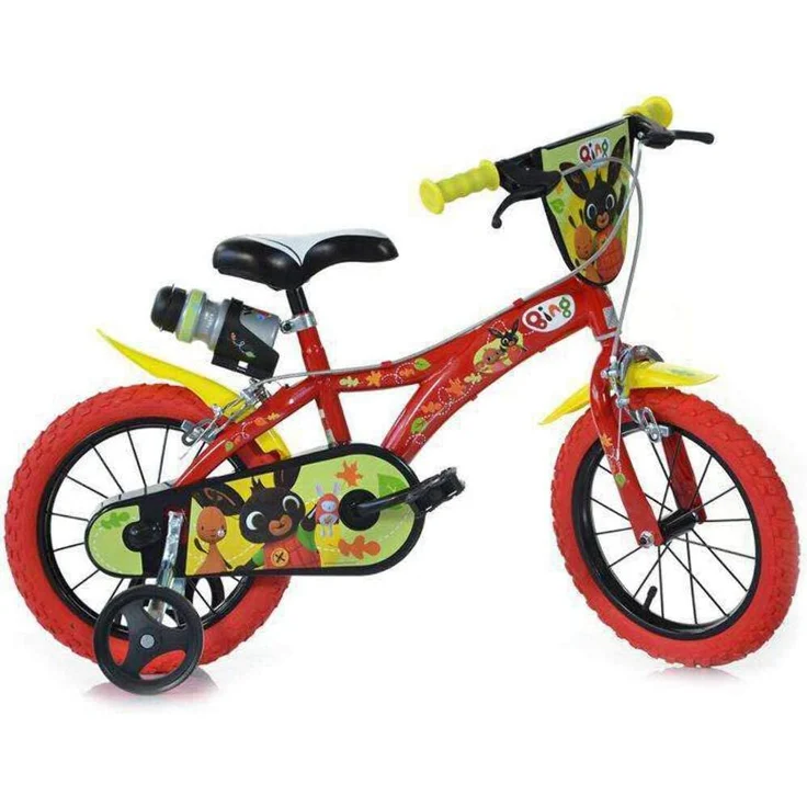 Dino Jungenfahrrad Bing rot RH 21 cm 12 Zoll