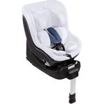 Hauck Sommerbezug für Den Reboard Kindersitz iPro Kids, 4-Teiliger Frotteebezug, weich, atmungsaktiv, Leicht zu reinigen, Weiß