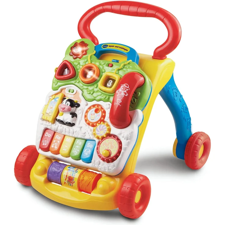 Vtech Baby 80-077074 - Spiel- und Laufwagen Special Edition, Normalverpackung, Bunt-Rot/Gelb - Preisvergleich – Bild 4