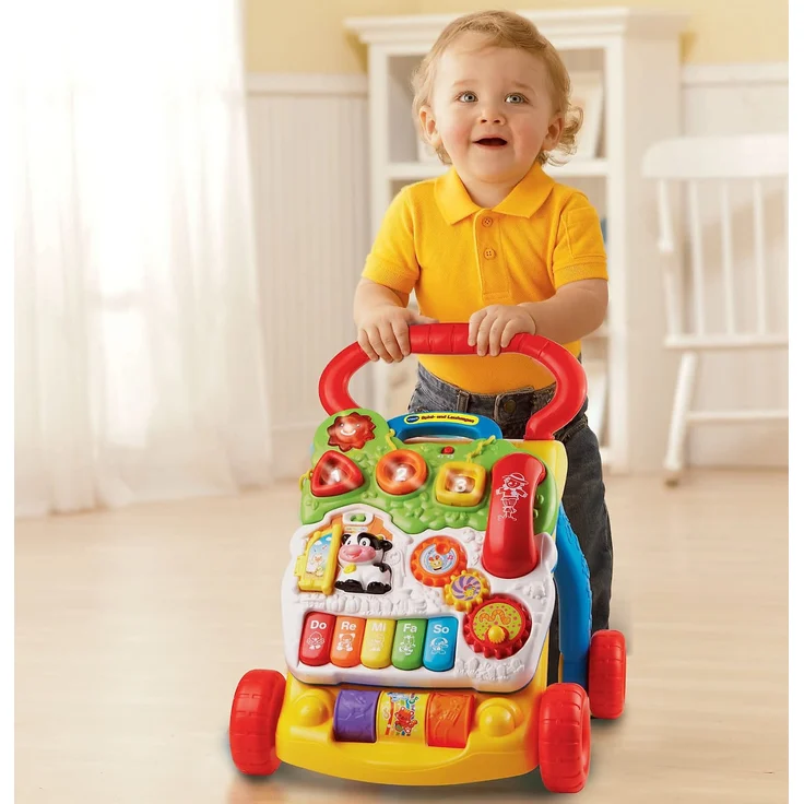 Vtech Baby 80-077074 - Spiel- und Laufwagen Special Edition, Normalverpackung, Bunt-Rot/Gelb - Preisvergleich – Bild 2