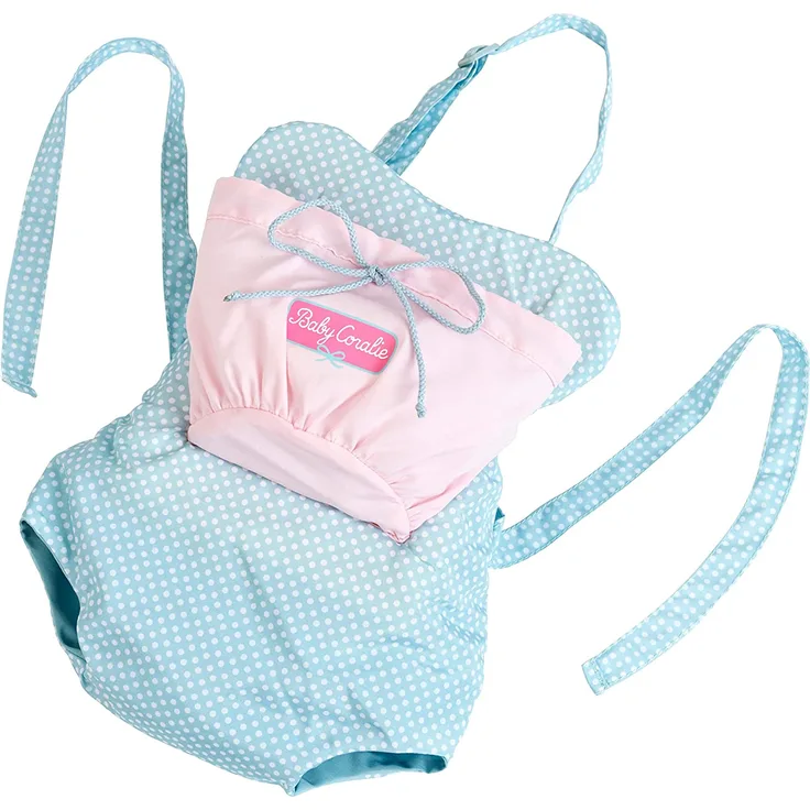 Bauchträger Prinzessin Coralie rot / weiß 45,9 x 28 cm