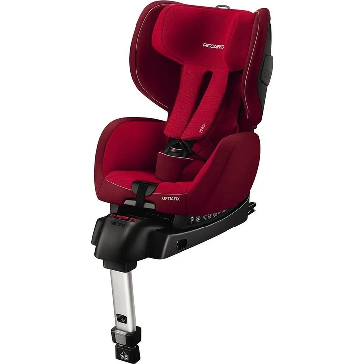 Recaro 'Optiafix' Autokindersitz Indy Red, 9 bis 18 kg (Gruppe 1) – Bild 1