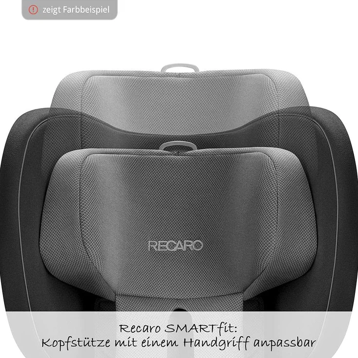 Recaro 'Optiafix' Autokindersitz Indy Red, 9 bis 18 kg (Gruppe 1) – Bild 5