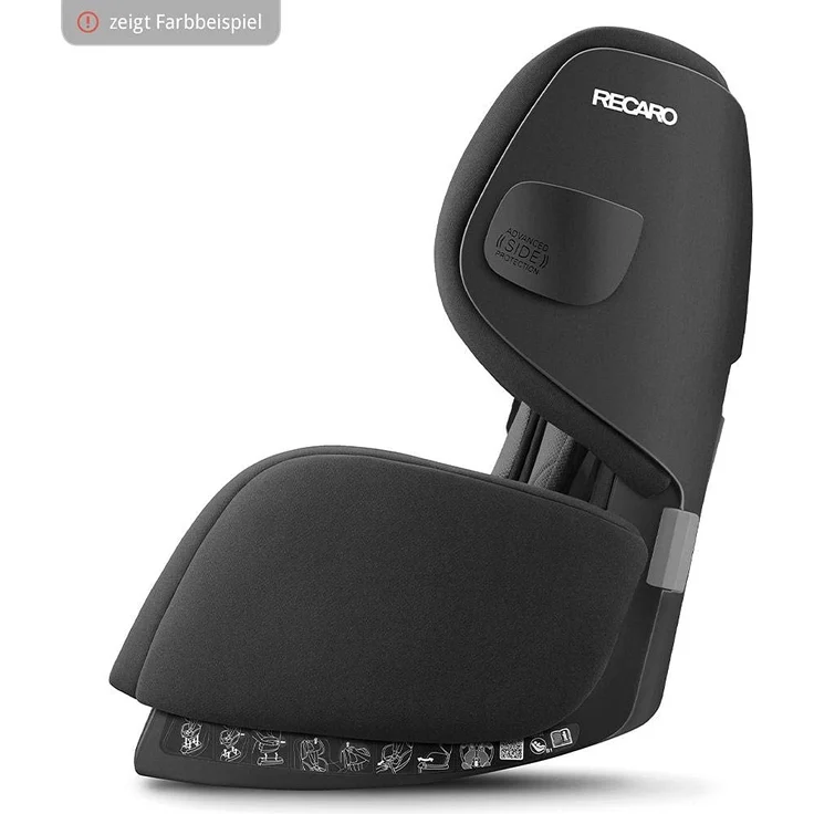 Recaro 'Optiafix' Autokindersitz Indy Red, 9 bis 18 kg (Gruppe 1) – Bild 3