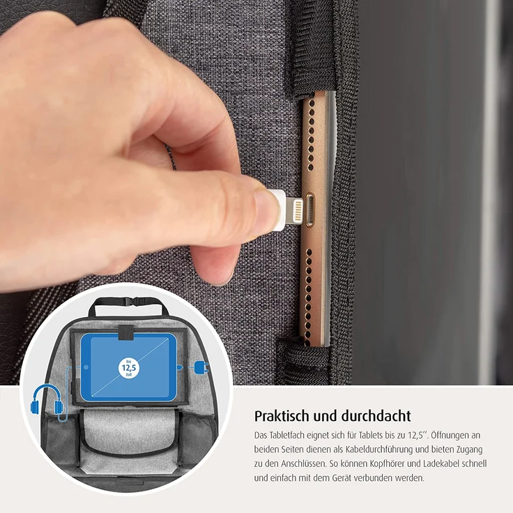 reer 86051 TravelKid Entertain Autorücksitz-Organizer – Bild 8