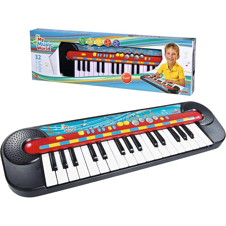 Simba 106833149 - My Music World Keyboard 45 x 13 cm – Bild 1