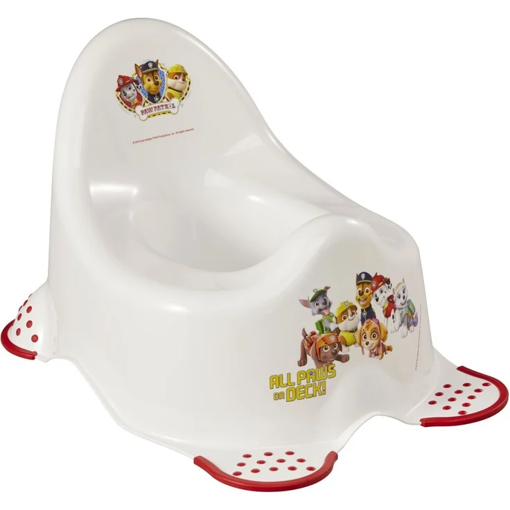 keeeper Paw Patrol Babytopf, Ab ca. 18 Monate bis ca. 3 Jahre, Anti-Rutsch-Funktion, Adam, Weiß – Bild 1