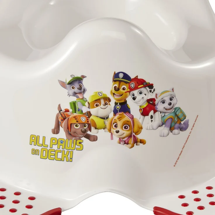 keeeper Paw Patrol Babytopf, Ab ca. 18 Monate bis ca. 3 Jahre, Anti-Rutsch-Funktion, Adam, Weiß – Bild 5
