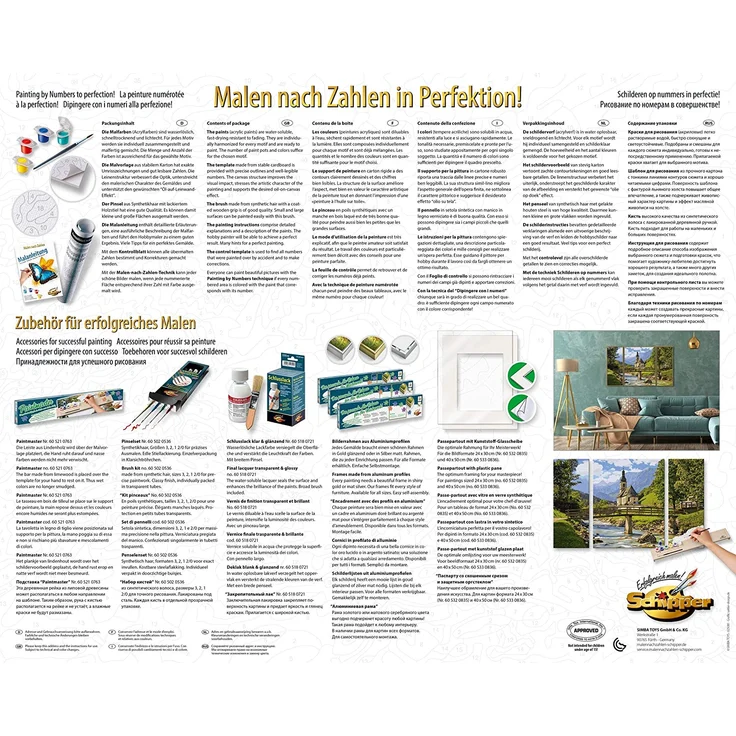 Malen nach Zahlen - St. Sebastian in der Ramsau – Bild 2