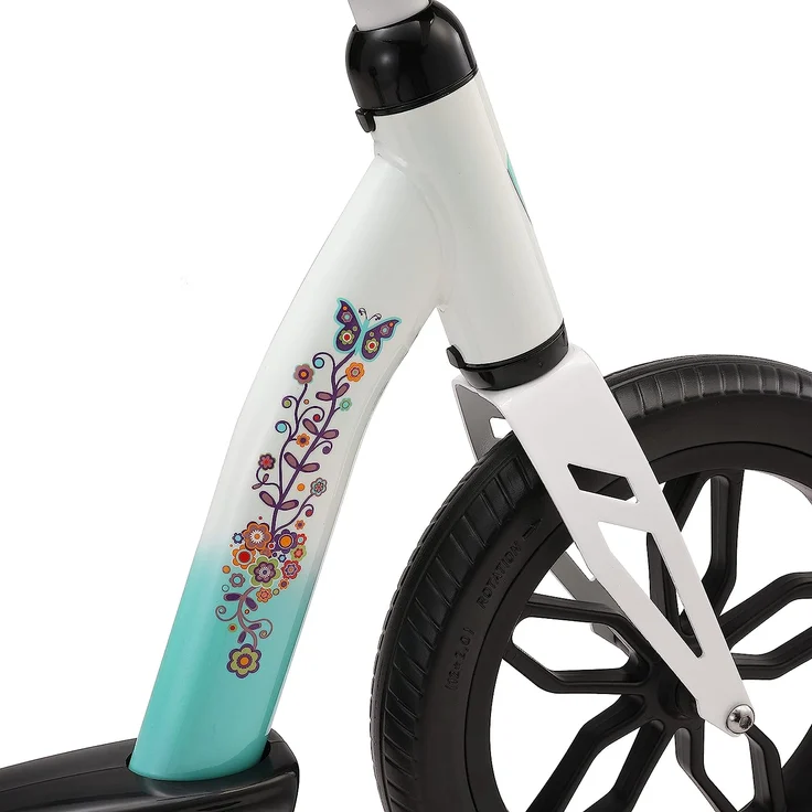 BIKESTAR Extra leichtes Kinder Laufrad ab 3 Jahre | 12 Zoll Eco Classic Lauflernrad | Weiß – Bild 5