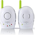 Nedis BAMO110AUWT Audio-Babyphone 2,4 GHz Gegensprechfunktion
