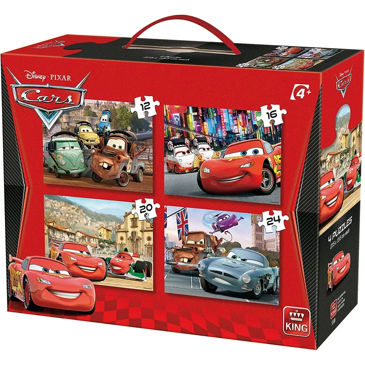 King 5100 in "Disney Cars 5,1 cm Puzzle