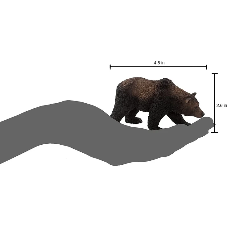 MOJO Grizzly Bär Tiermodell Spielfigur – Bild 2