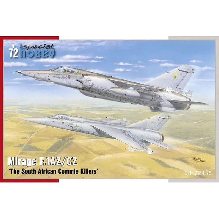 Special Hobby 100-SH72435 Mirage F. 1AZ/CZ The South African Commie Killers