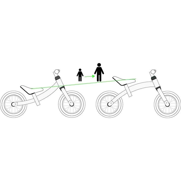 BIKESTAR Kinder Laufrad Sport 2-in-1 Türkis ab 3 – Bild 3