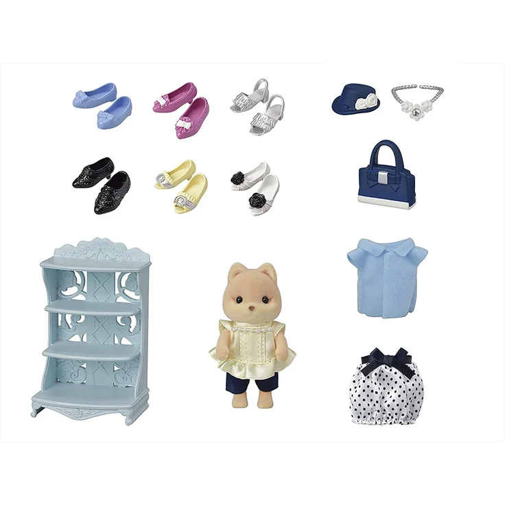 Sylvanian Families 5541 Mode Spielset mit Karamel Hund - Puppenhaus Spielset – Bild 3