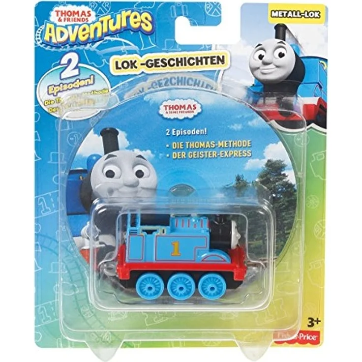 Fisher-Price Mattel FBB96 - Thomas Adventures Lok und DVD – Bild 2