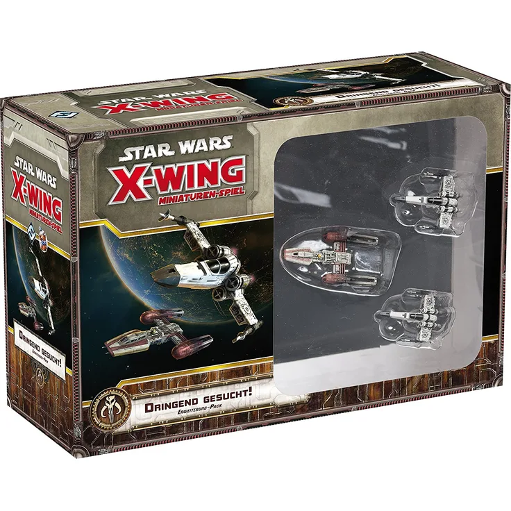 Asmodee HEI0421 - Star Wars X-Wing - Dringend gesucht, Erweiterungs Pack