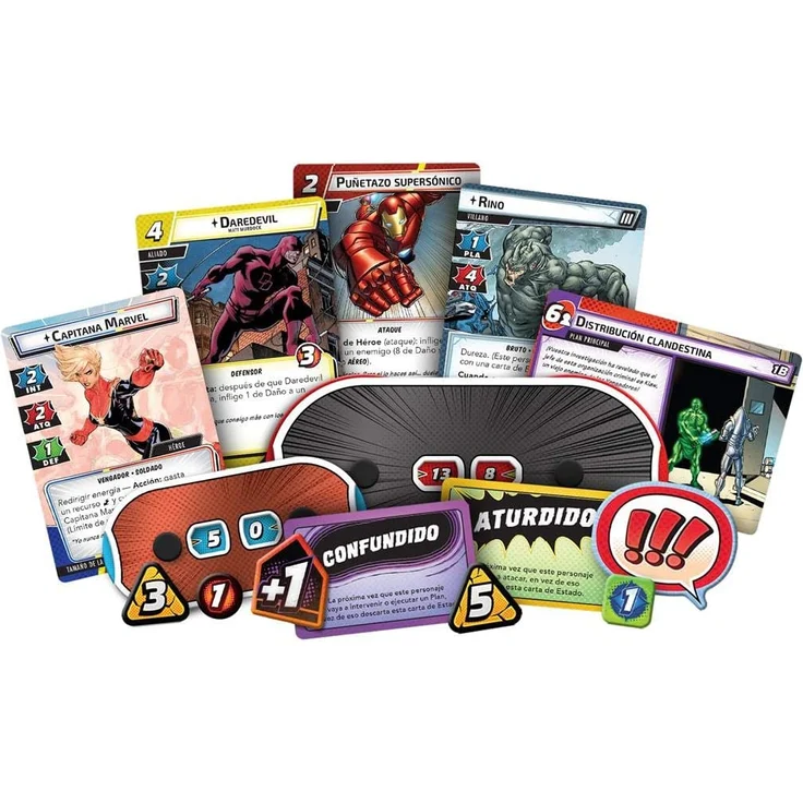 Fantasy Flight Games-Marvel Champions: Das Kartenspiel, Farbe mc01es , Farbe/Modell Sortiert – Bild 3