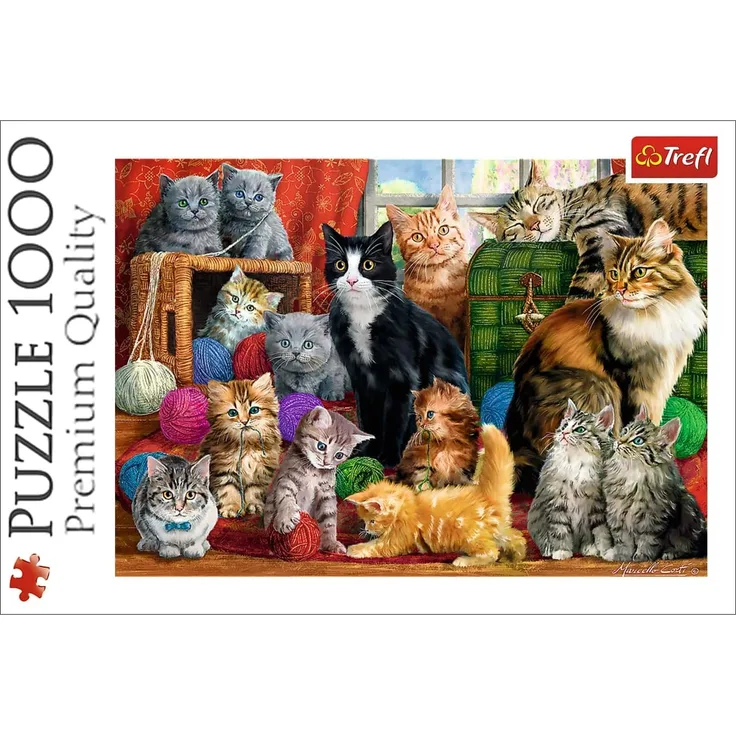 Trefl 10555 Puzzles 1000 Puzzels, farbig