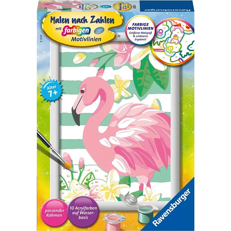 Ravensburger Malen nach Zahlen Think Pink