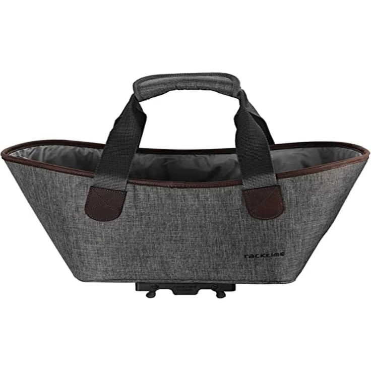 Racktime Fahrradtasche Agnetha grau – Bild 1
